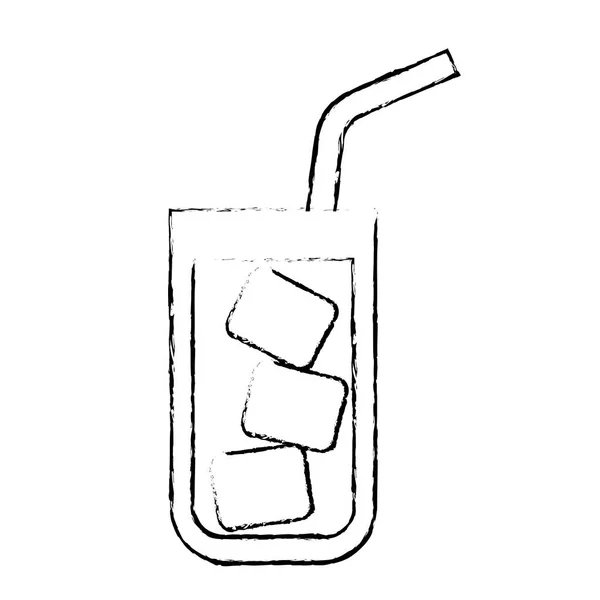 孤立的鸡尾酒设计 — 图库矢量图片