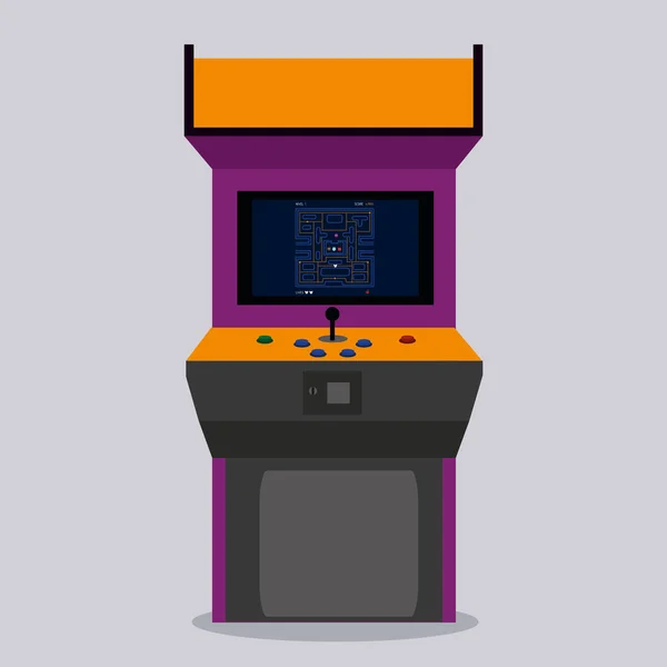 Diseño de máquina arcade — Vector de stock