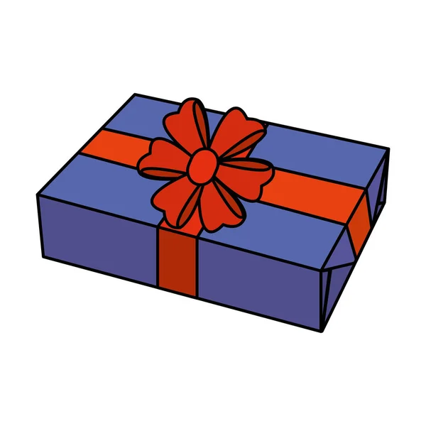 Diseño de regalo aislado — Vector de stock