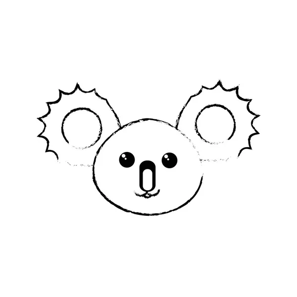 Koala diseño de dibujos animados — Vector de stock