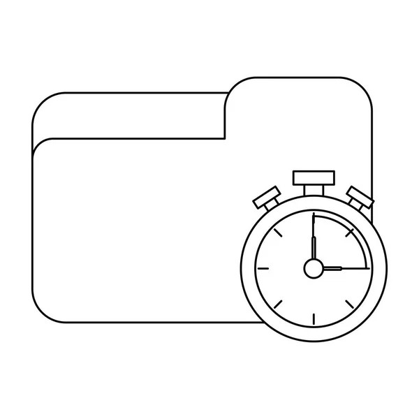 Fil- och kronometer design — Stock vektor