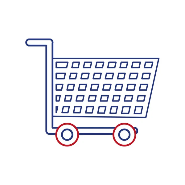 Diseño de carrito de compras — Vector de stock