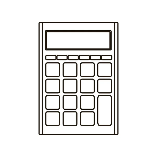 Изолированный калькулятор — стоковый вектор