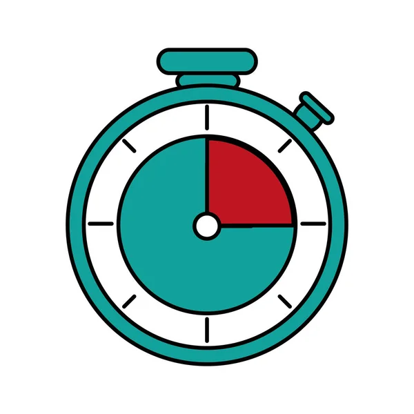 Cronômetro Tempo Ferramenta Tema Instrumento Design Isolado Ilustração Vetorial —  Vetores de Stock