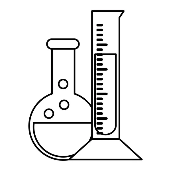 격리 된 플라스 크 디자인 — 스톡 벡터