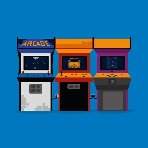 Conception de la machine Arcade — Image vectorielle