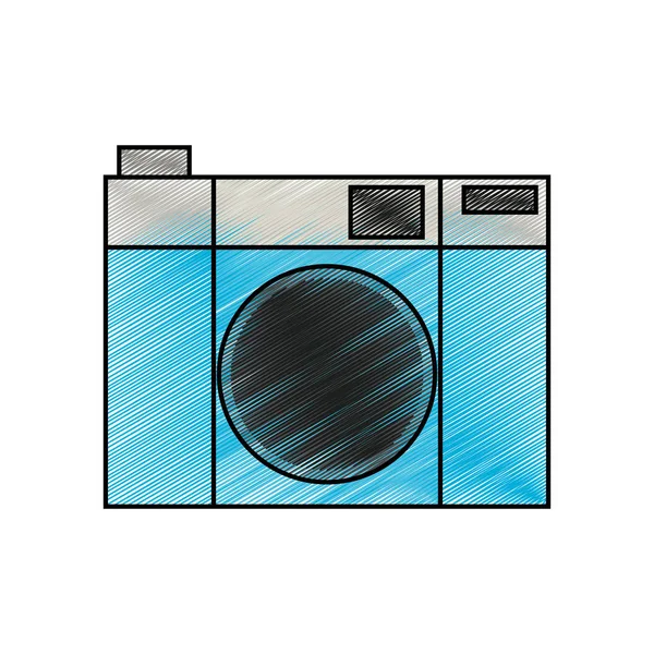 Isolated camera design — Stock Vector