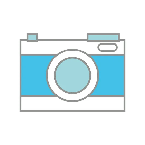 线彩色数码相机技术聚焦设备 — 图库矢量图片