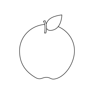 İzole apple tasarım