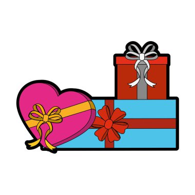 İzole hediyeler tasarım