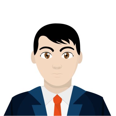 Kullanıcı adam şık gömlek ve saç modeli