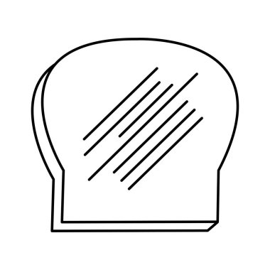 İzole ekmek tasarım