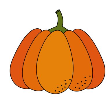 İzole kabak tasarım