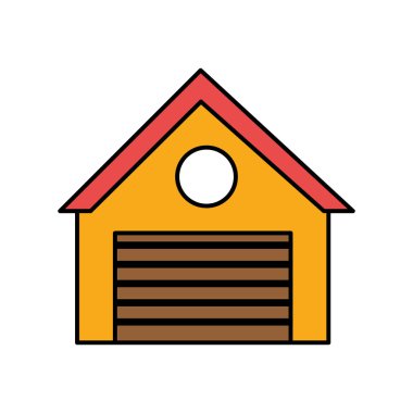 çizgi rengi garaj mağaza alışveriş Pazar iş için