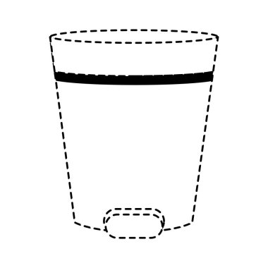İzole çöp tasarım