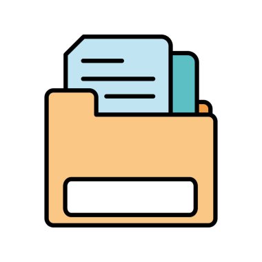 çizgi rengi dosya klasörü belge bilgi kağıt ile