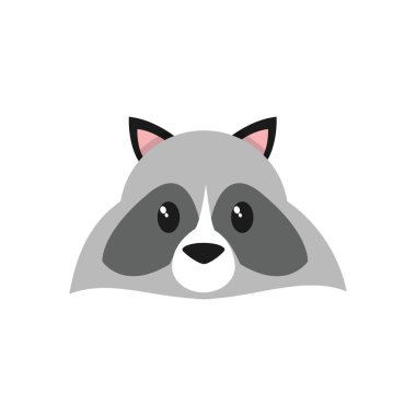 Rakun tasarım karikatür