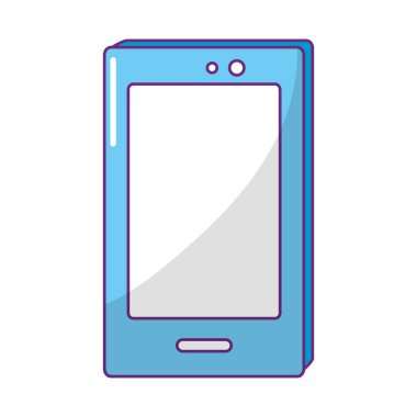 İzole smartphone tasarım