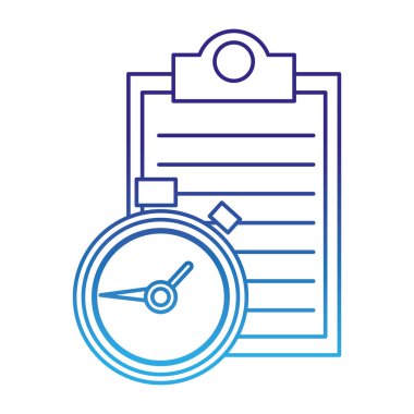 Satır onay listesi belge Chronometre zamanla bozulmuş