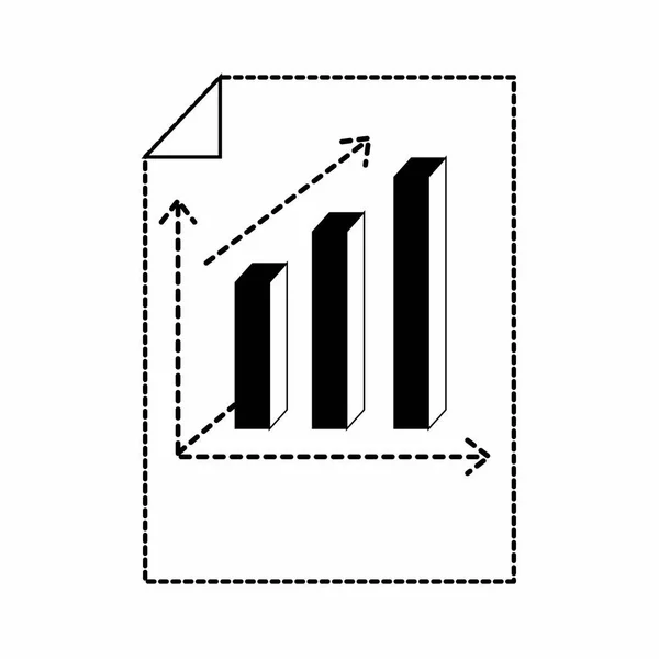 Изолированный инфографический дизайн — стоковый вектор