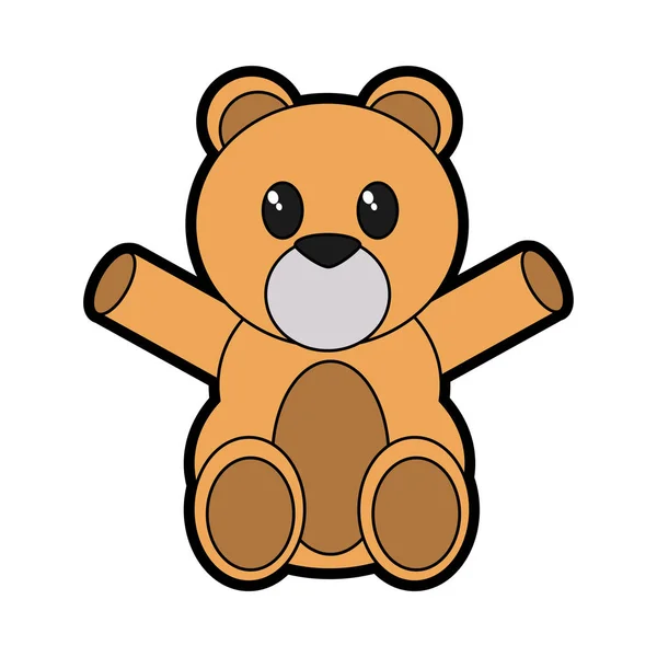 Bear cartoon design — Stockvector