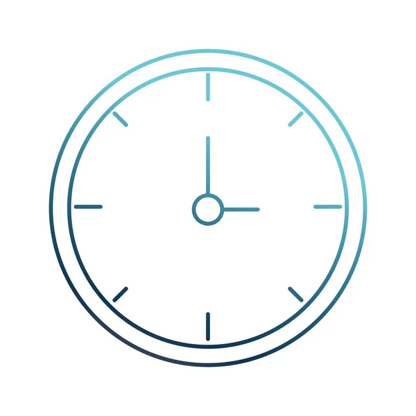 Ізольована «годинник» — стоковий вектор