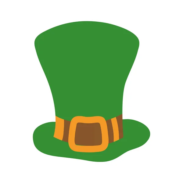 Color st patrick hat to holiday celebration — Stock Vector