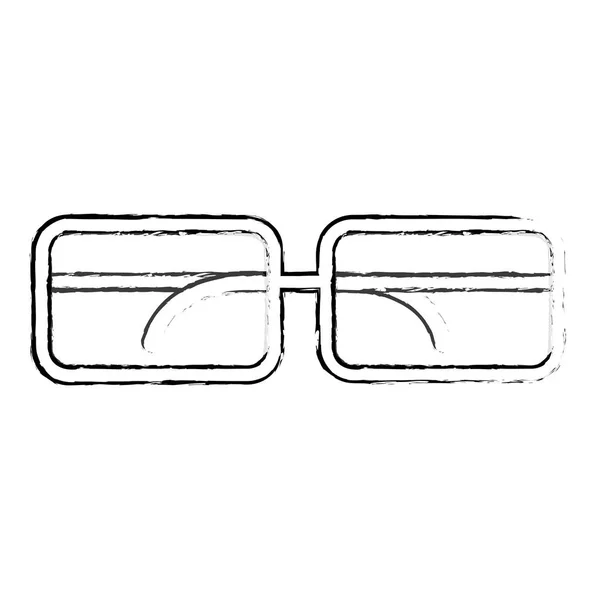 Isolerade glas design — Stock vektor