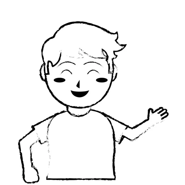 Boy kreslený design — Stockový vektor