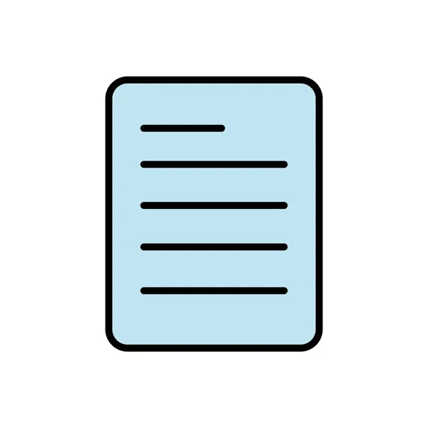 Бумажные документы бизнес-офиса информации — стоковый вектор