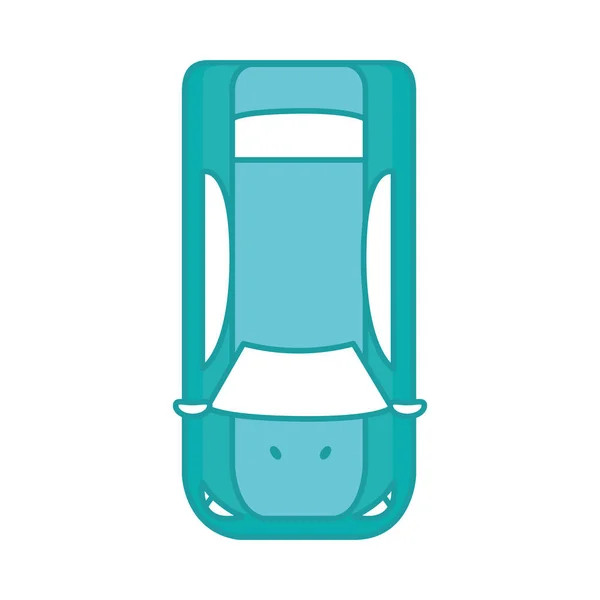 Μεταφορά αυτοκινήτων χρώμα Duo με windows και τροχούς σχεδιασμός — Διανυσματικό Αρχείο