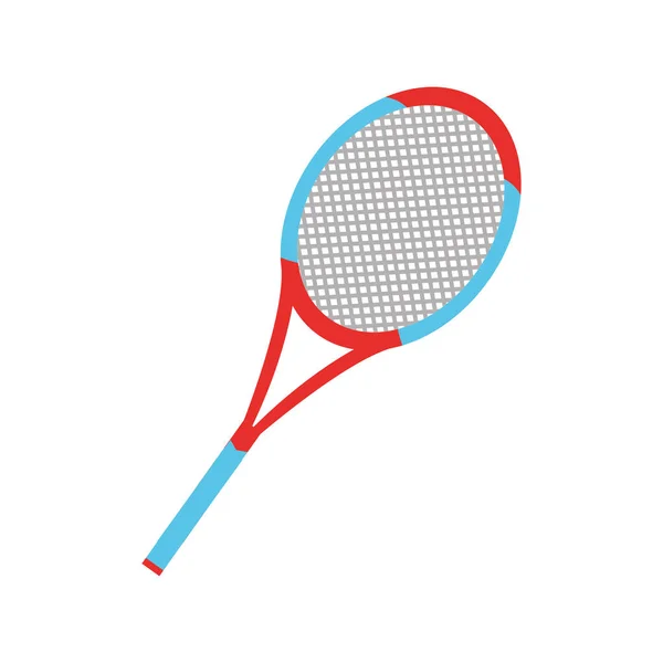 Disegno racchetta da tennis — Vettoriale Stock