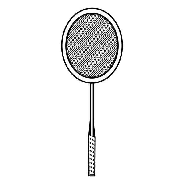 Badminton raketa design — Stockový vektor