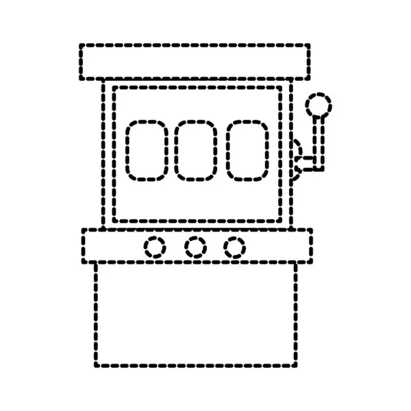 Diseño de máquina tragaperras — Vector de stock