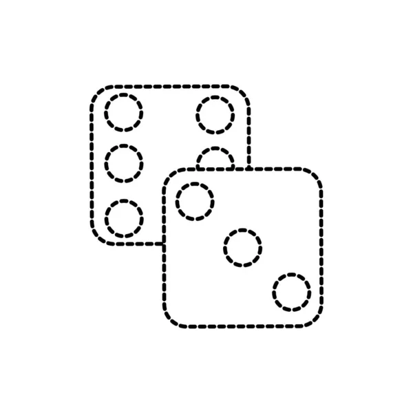 Изолированные кубики — стоковый вектор