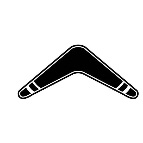 Isoliertes Bumerang-Design — Stockvektor