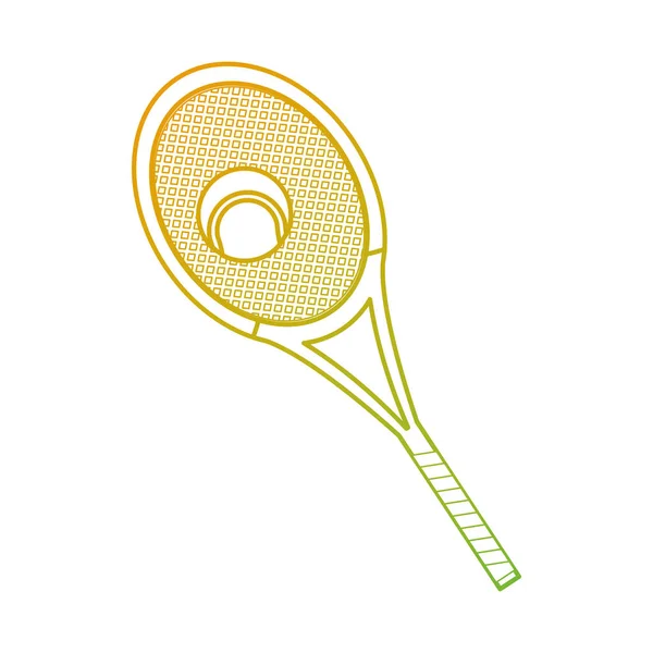 Tennisschläger-Design — Stockvektor