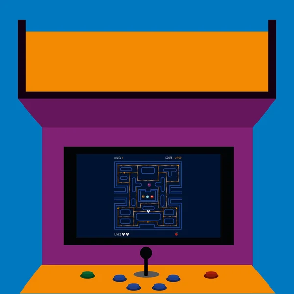 Conception de la machine Arcade — Image vectorielle