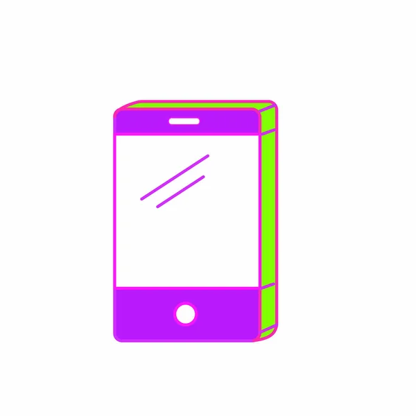 Diseño de smartphone aislado — Vector de stock