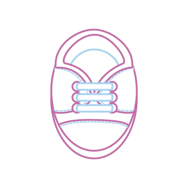 아기 신발 디자인 — 스톡 벡터