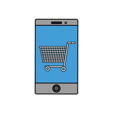 İzole smartphone tasarım