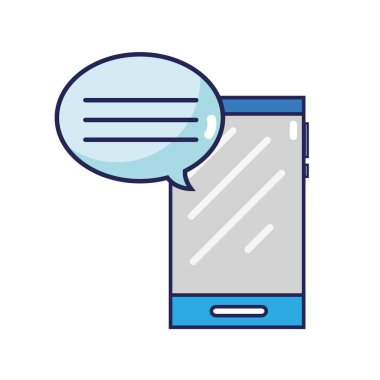 Smartphone teknoloji ile sohbet kabarcık haber