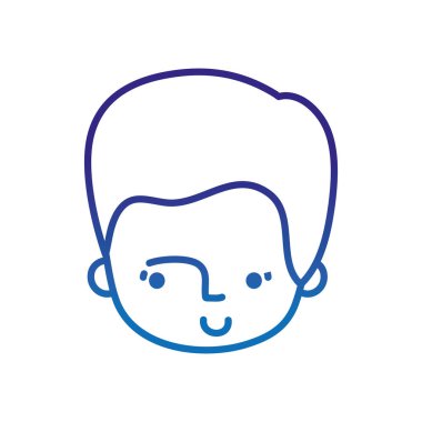 satır avatar adam kafa saç modeli tasarımı ile bozulmuş