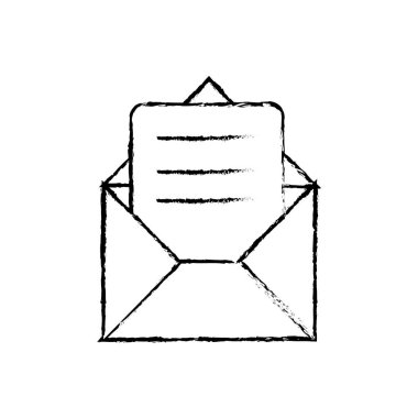 Grunge e-posta mektup mesaj belge bilgileri