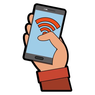 İzole smartphone tasarım