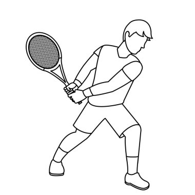 Tenis oyuncu tasarım