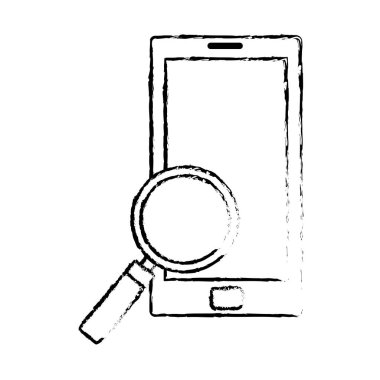 İzole smartphone tasarım