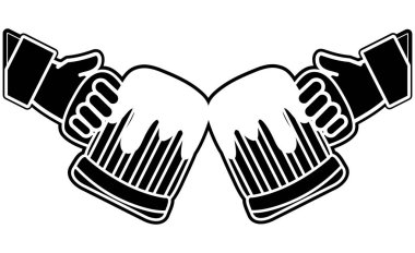 siluet eller erkekler bira içip alkolün cam