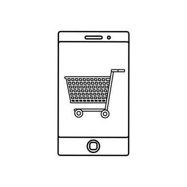 İzole smartphone tasarım