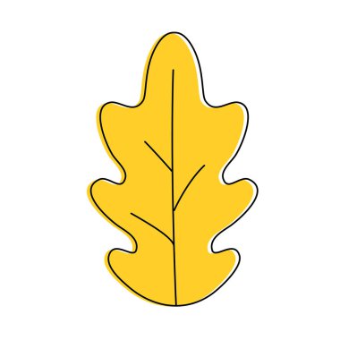 İzole yaprak tasarımı